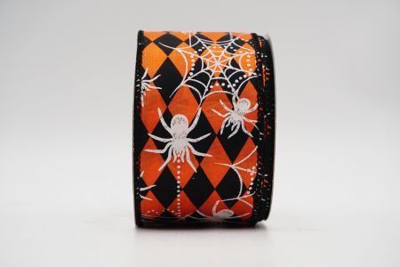 Spider Halloween Bedraad Lint_KF7068GC-41-53_oranje